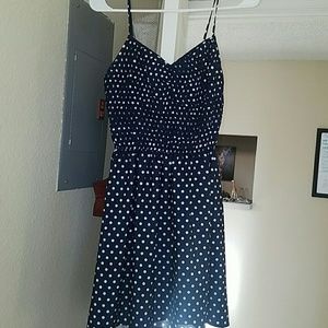 Retro poka dot dress